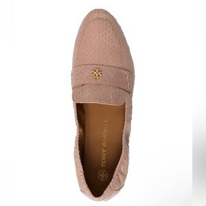 Tory Burch Blush Textured Flats